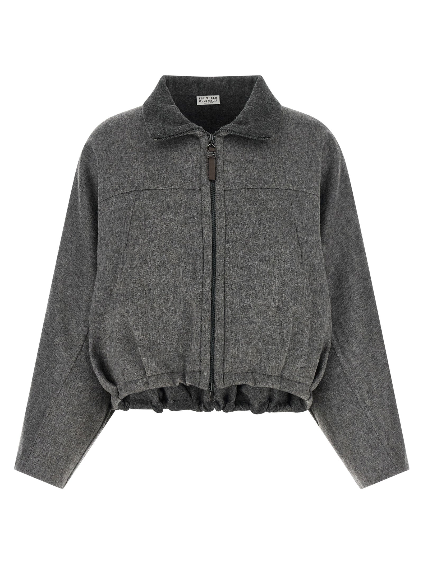 Brunello Cucinelli 100% virgin wool jacket in gray