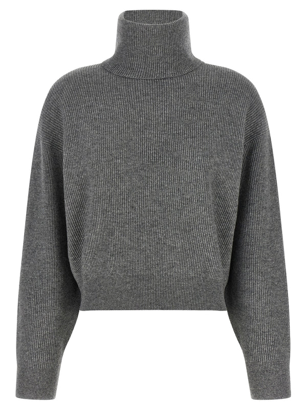 Brunello Cucinelli 60% Virgin Wool sweater in gray
