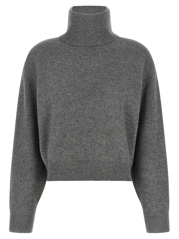 Brunello Cucinelli 60% Virgin Wool sweater in gray