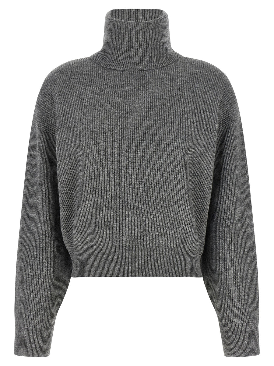 Brunello Cucinelli 60% Virgin Wool sweater in gray