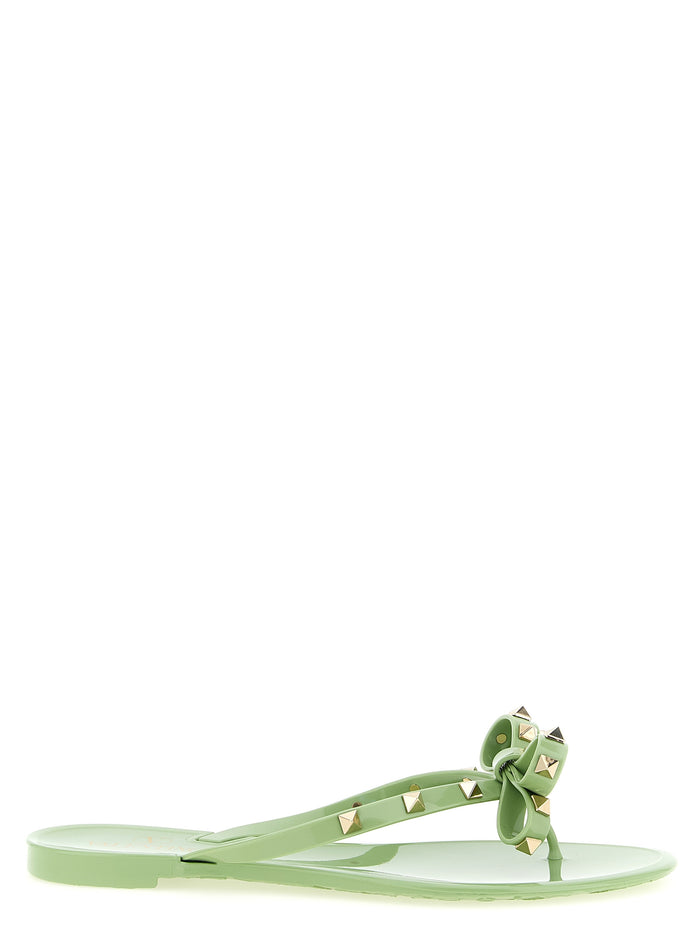Valentino Garavani 100% Polyvinyl sandal in green