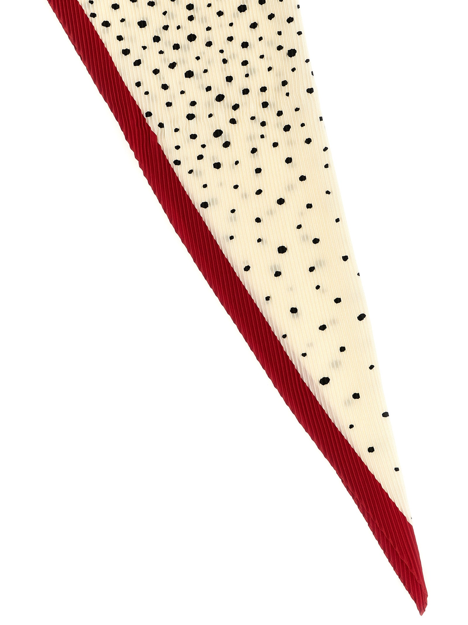 Valentino Garavani 100% silk scarf in red — view 3