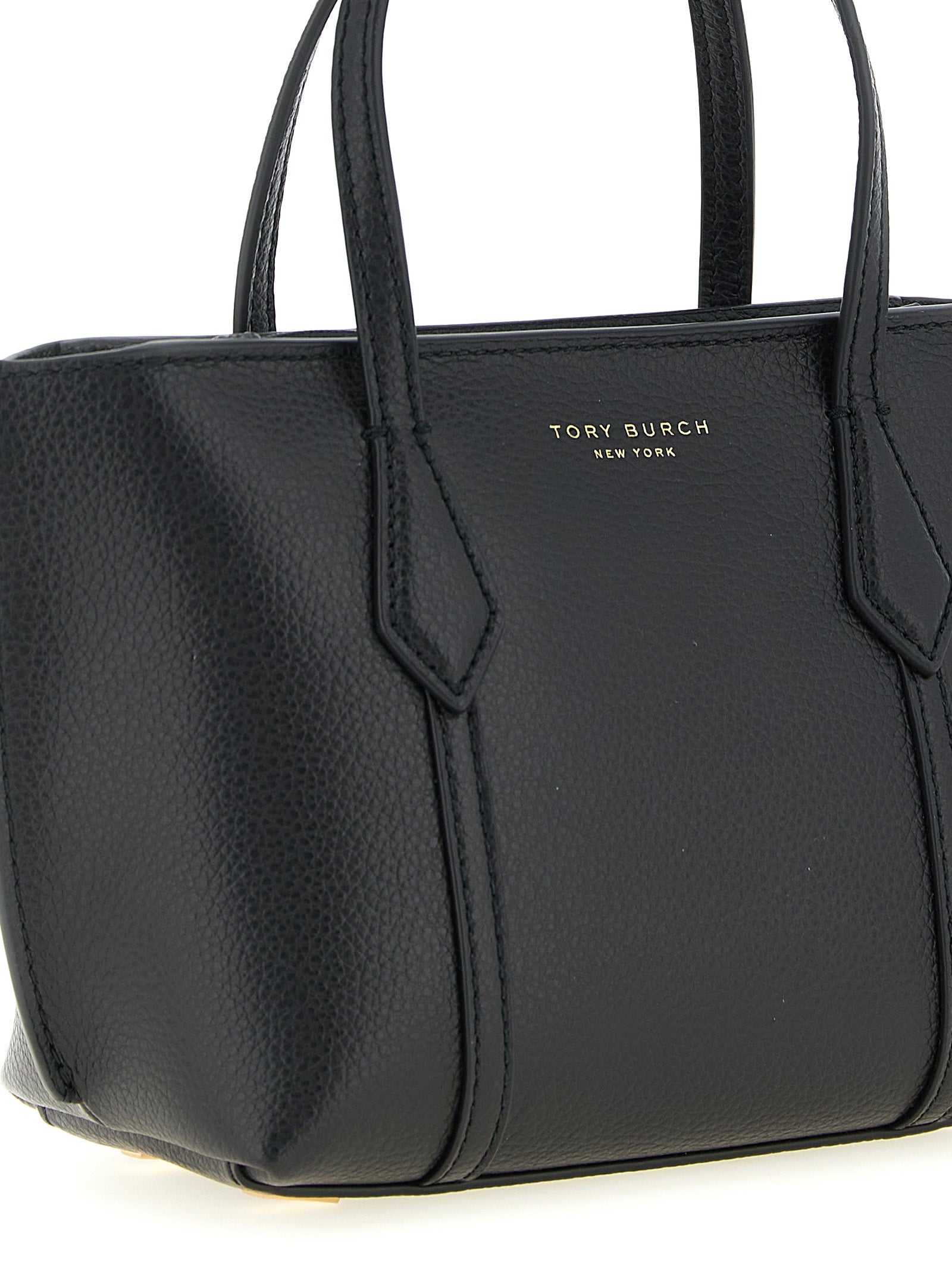 Black Cowhide Handbag Bag