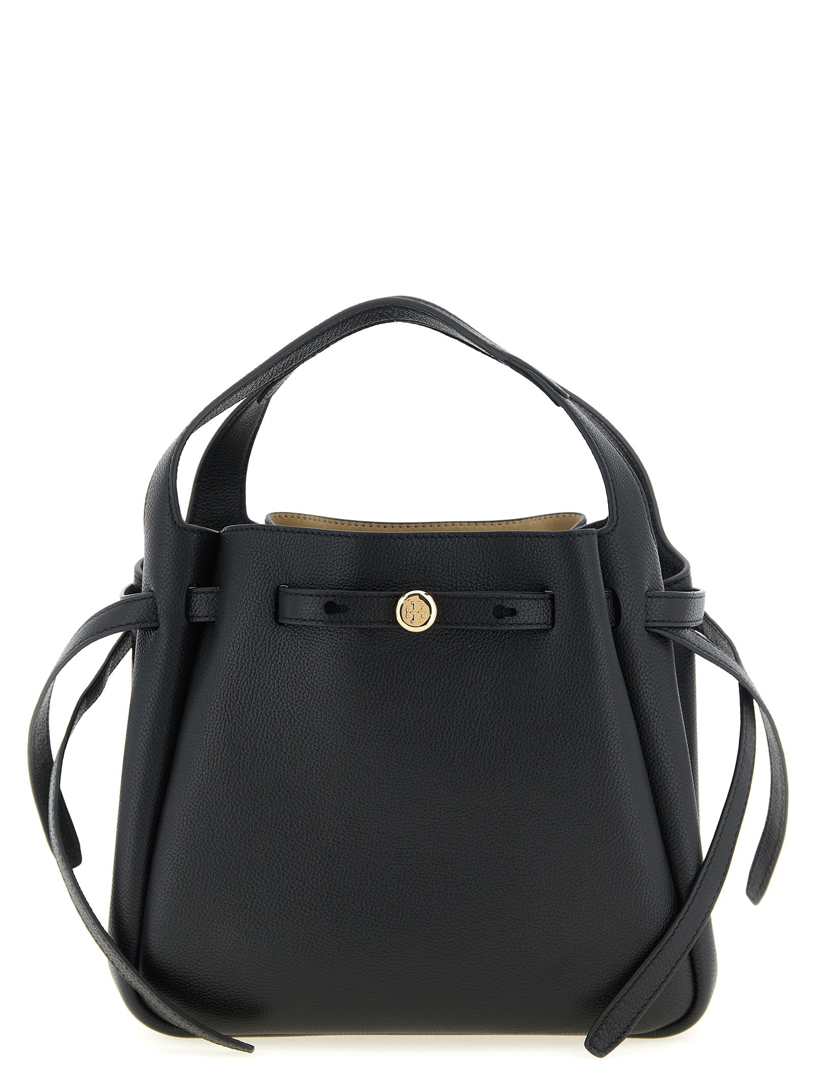Black Cowhide Handbag Bag