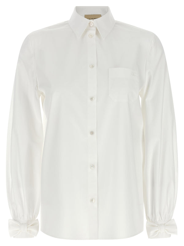 Valentino Garavani 100% Cotton blouse in white