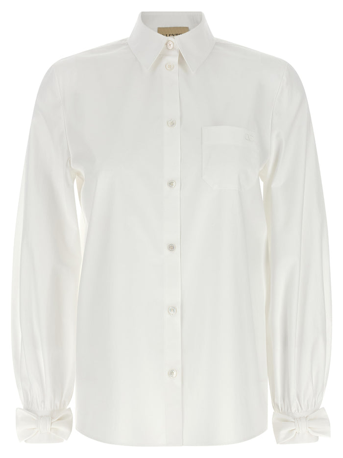 Valentino Garavani 100% Cotton blouse in white