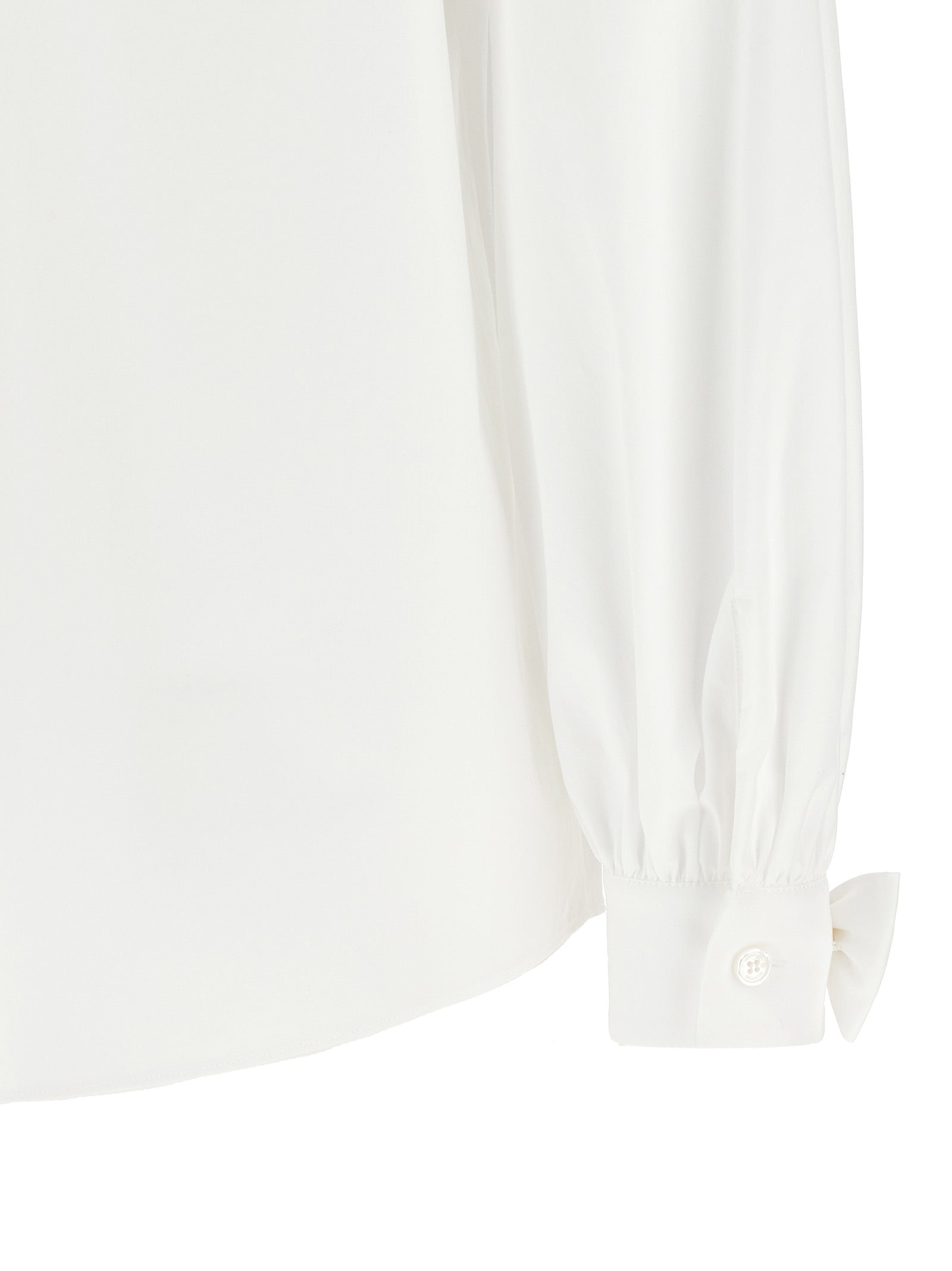 Valentino Garavani 100% Cotton blouse in white — view 4
