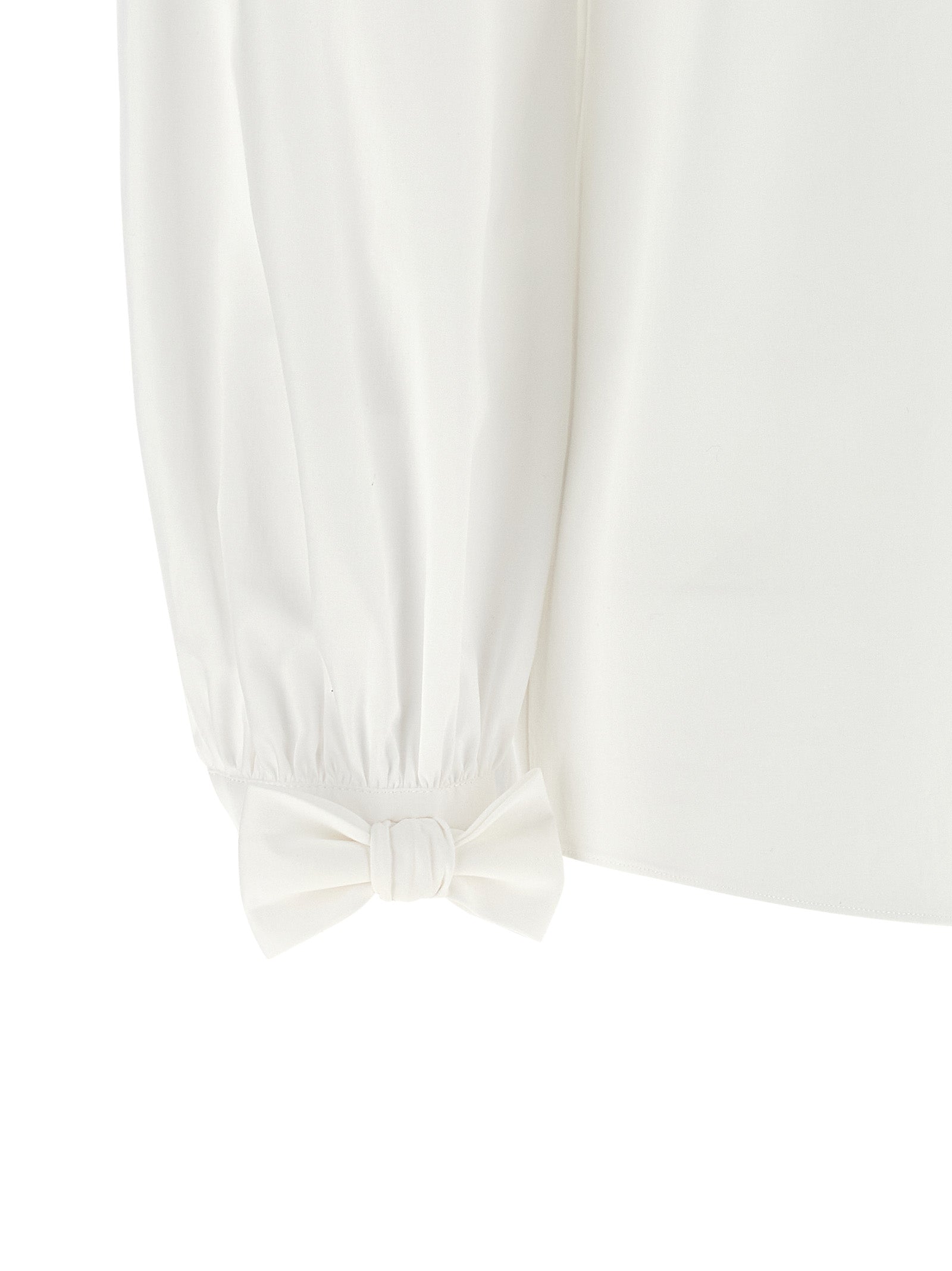 Valentino Garavani 100% Cotton blouse in white — view 5