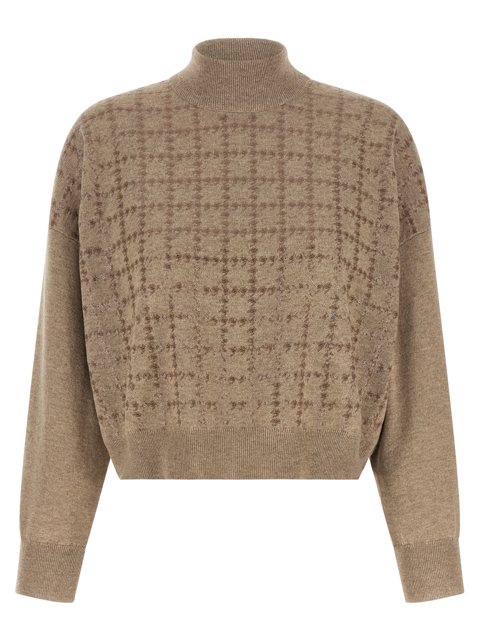 Brunello Cucinelli 100% Cashmere sweater in beige