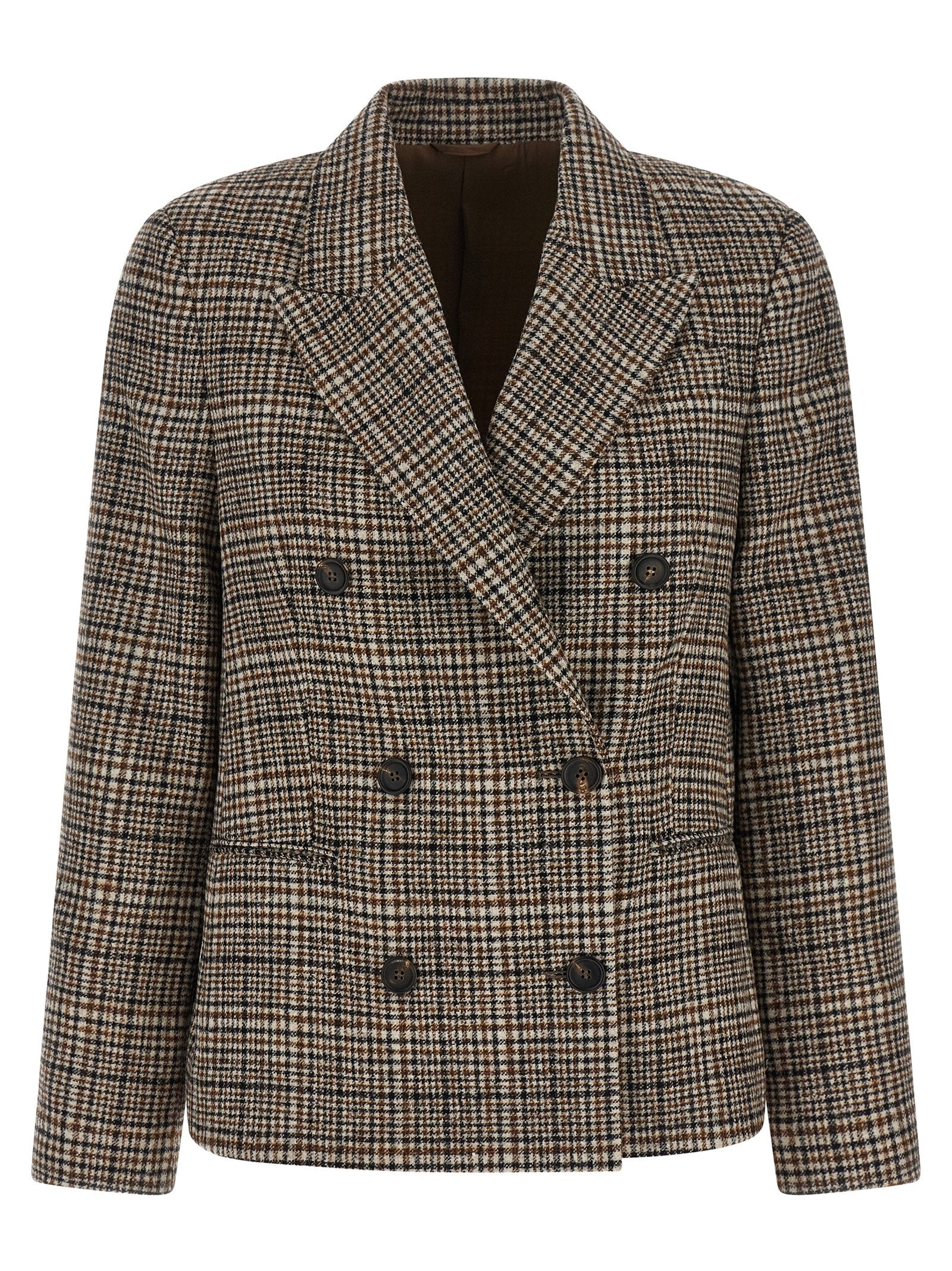 Brunello Cucinelli 54% Cashmere blazer in beige