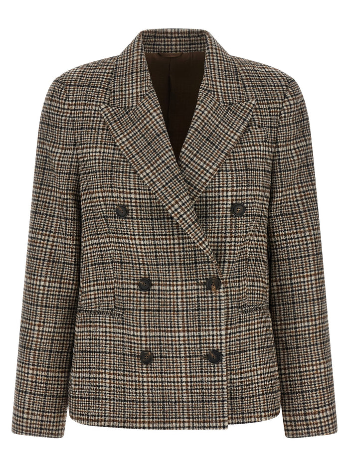 Brunello Cucinelli 54% Cashmere blazer in beige