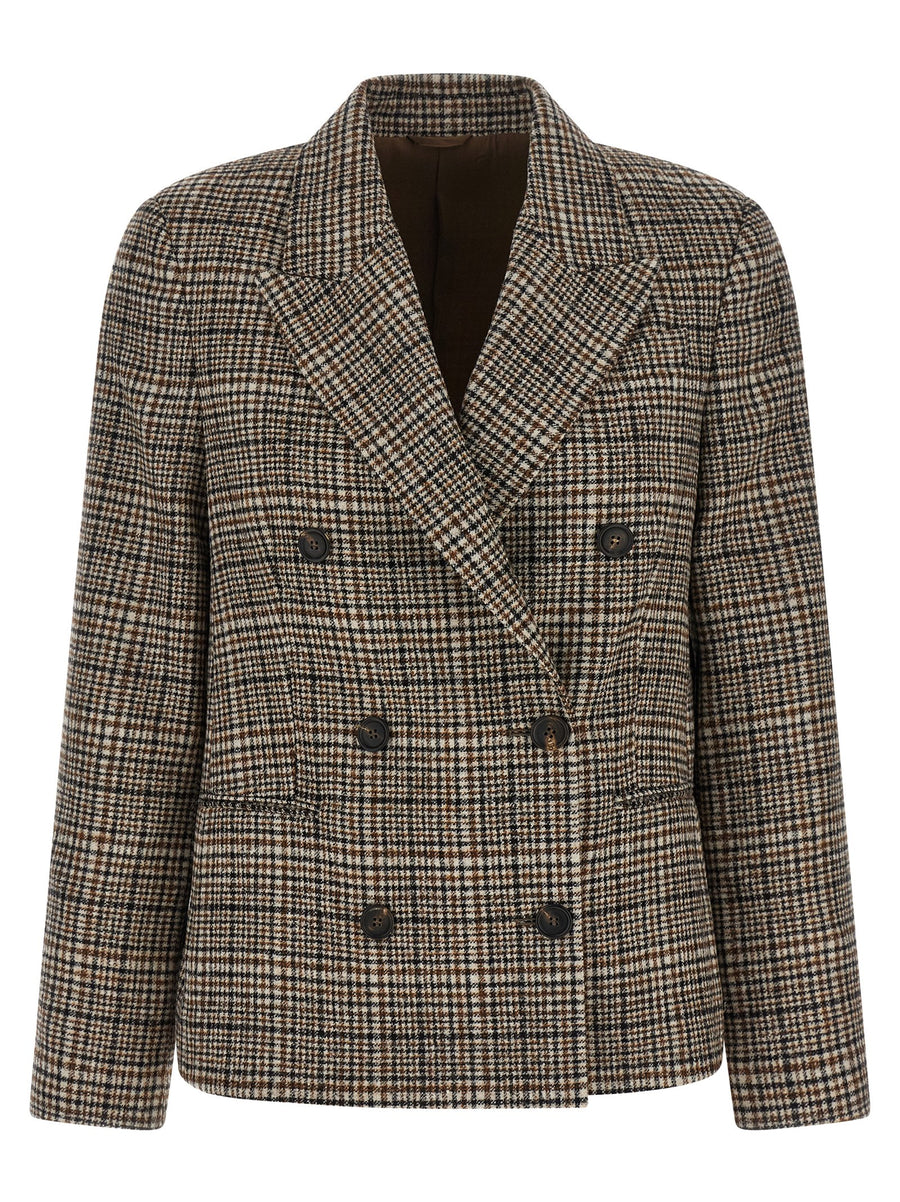 Brunello Cucinelli 54% Cashmere blazer in beige