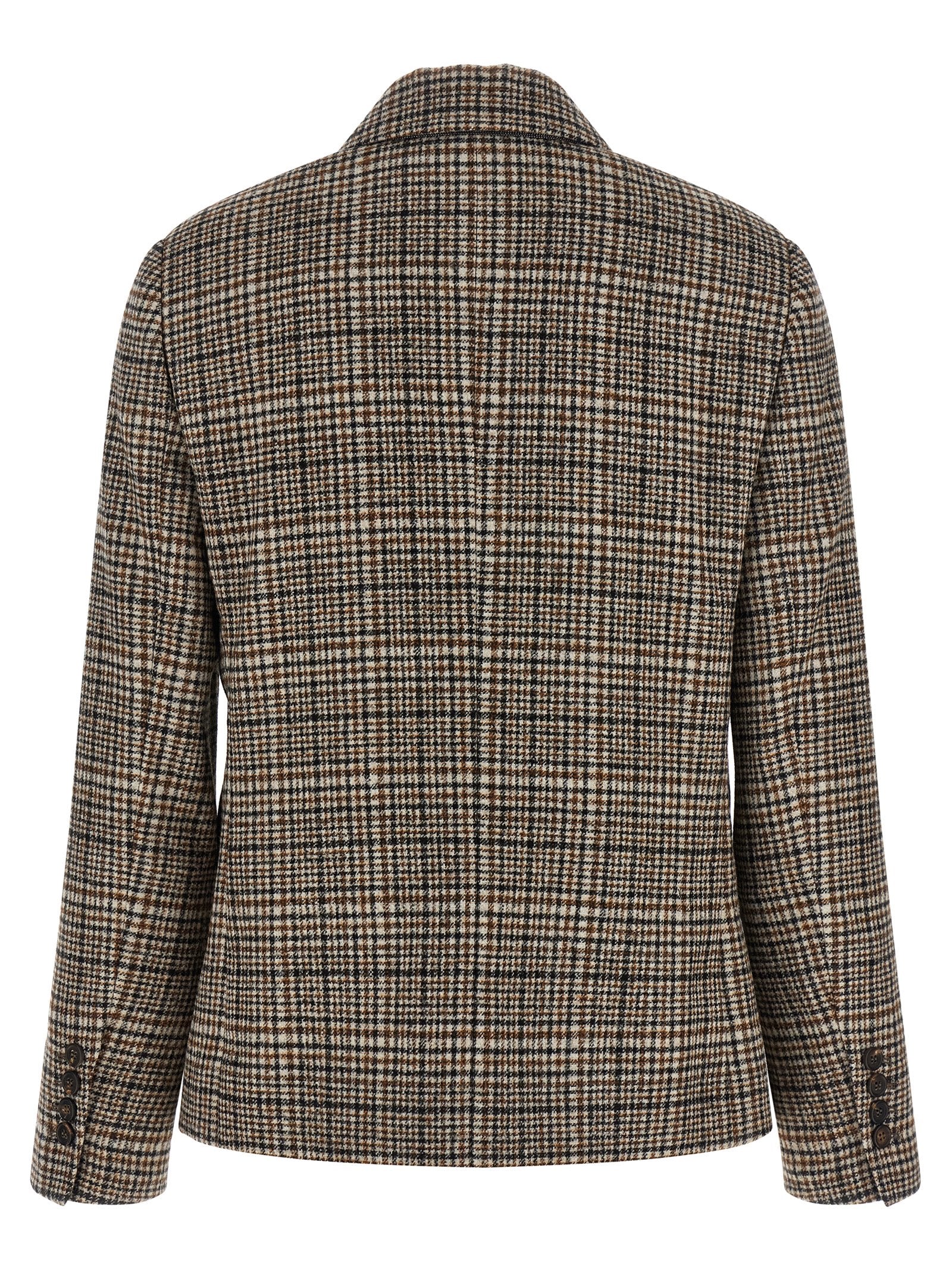Brunello Cucinelli 54% Cashmere blazer in beige — view 2