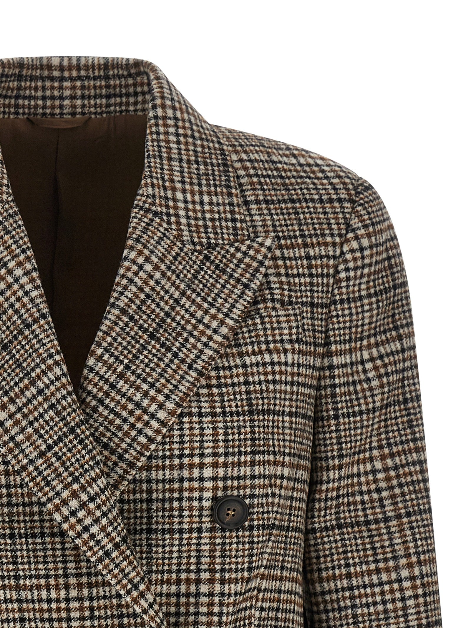 Brunello Cucinelli 54% Cashmere blazer in beige — view 3