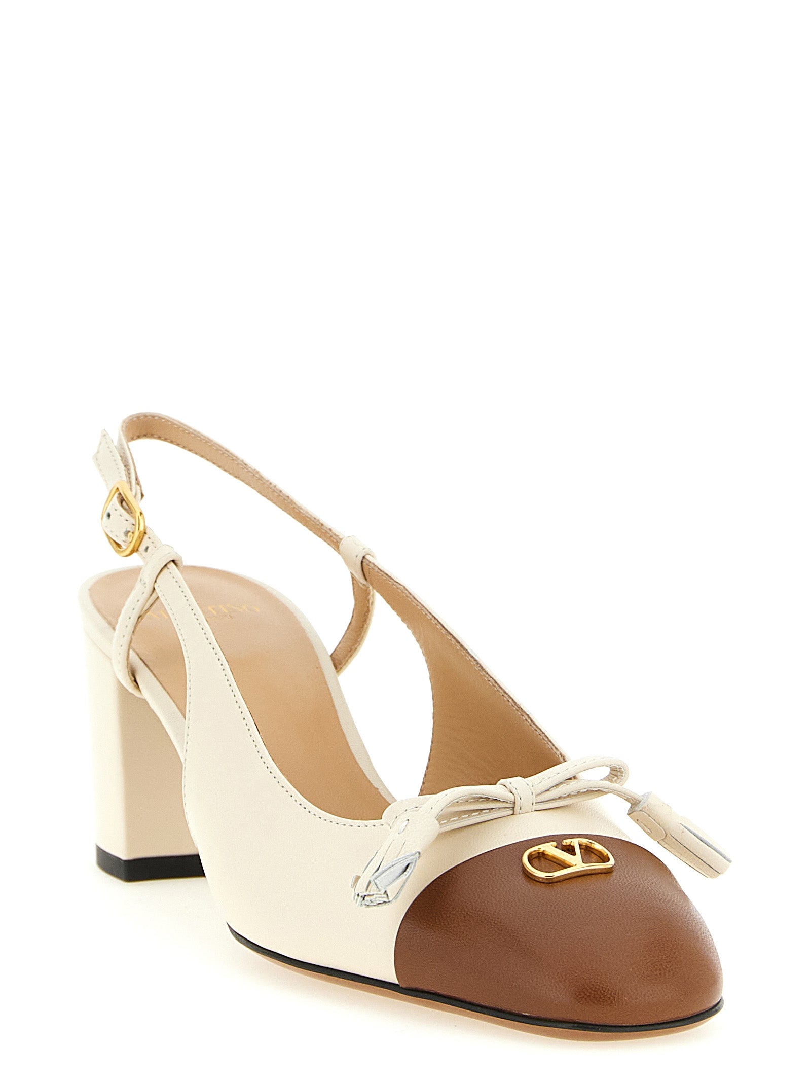 Valentino Garavani 100% Leather pump in multicolor — view 2