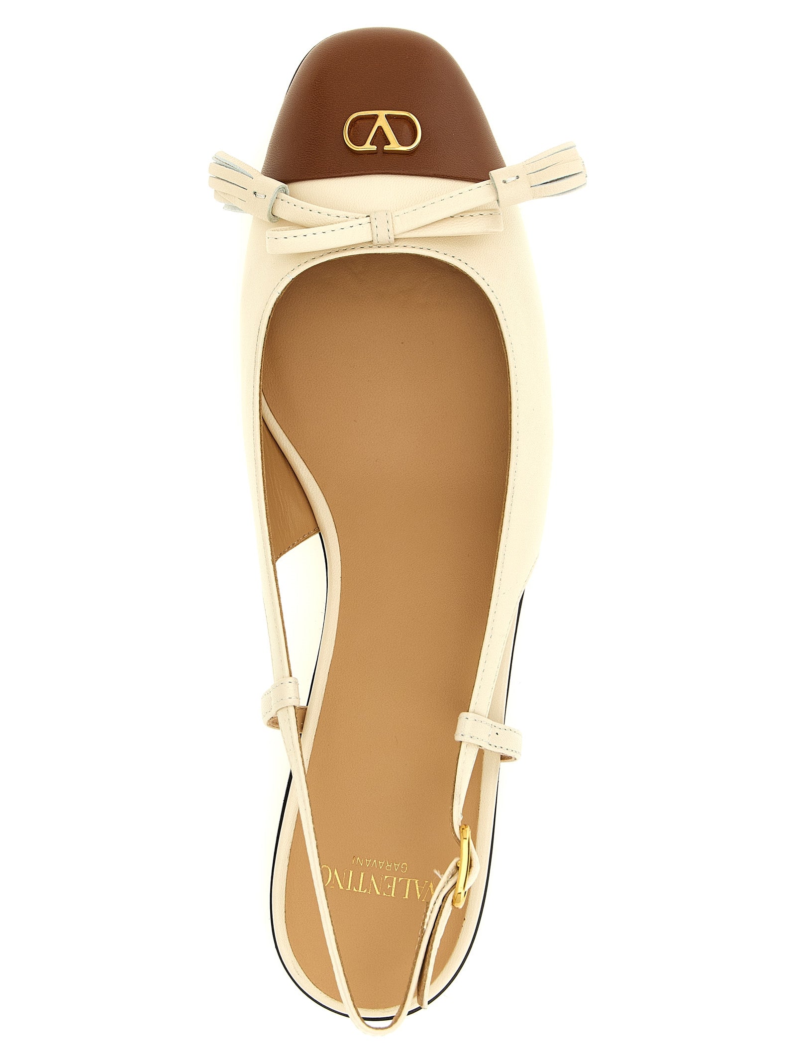 Valentino Garavani 100% Leather flat in multicolor — view 4