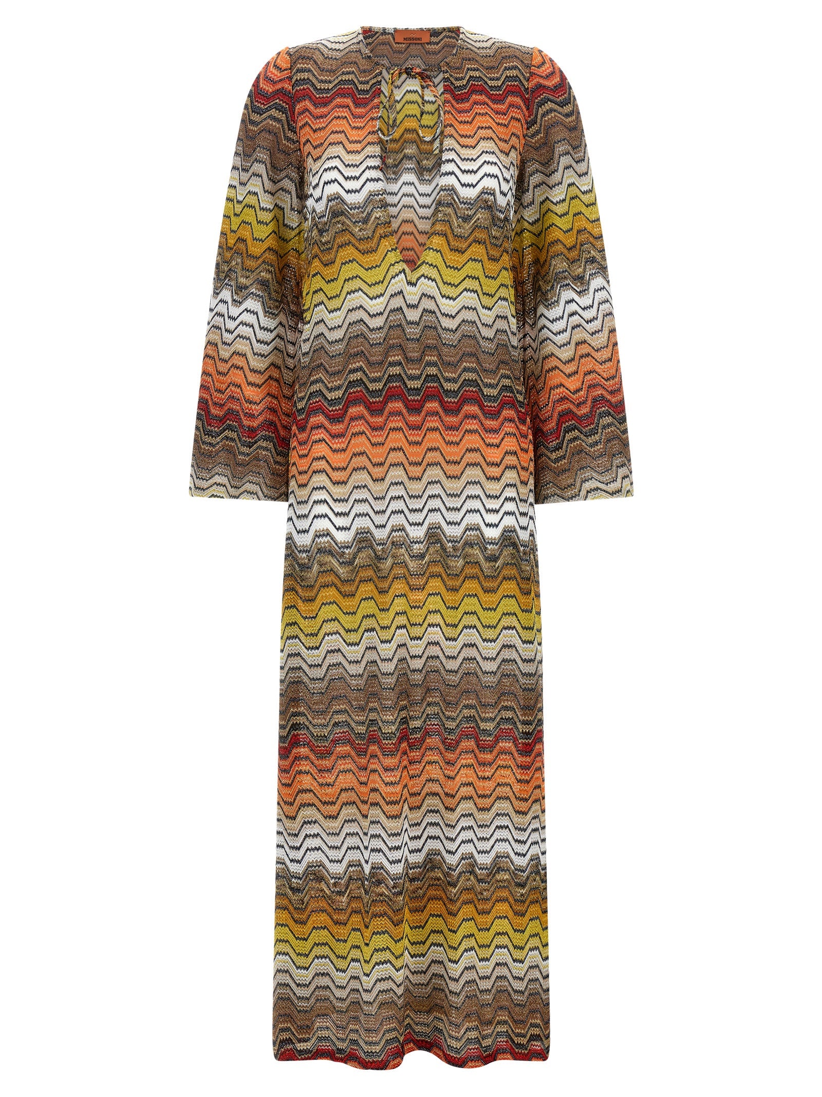 Missoni 82% viscose dress in multicolor