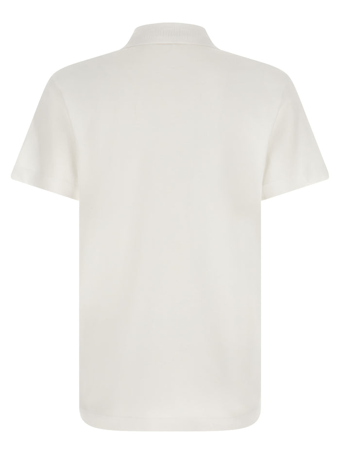 Versace 100% Cotton polo in white — view 2