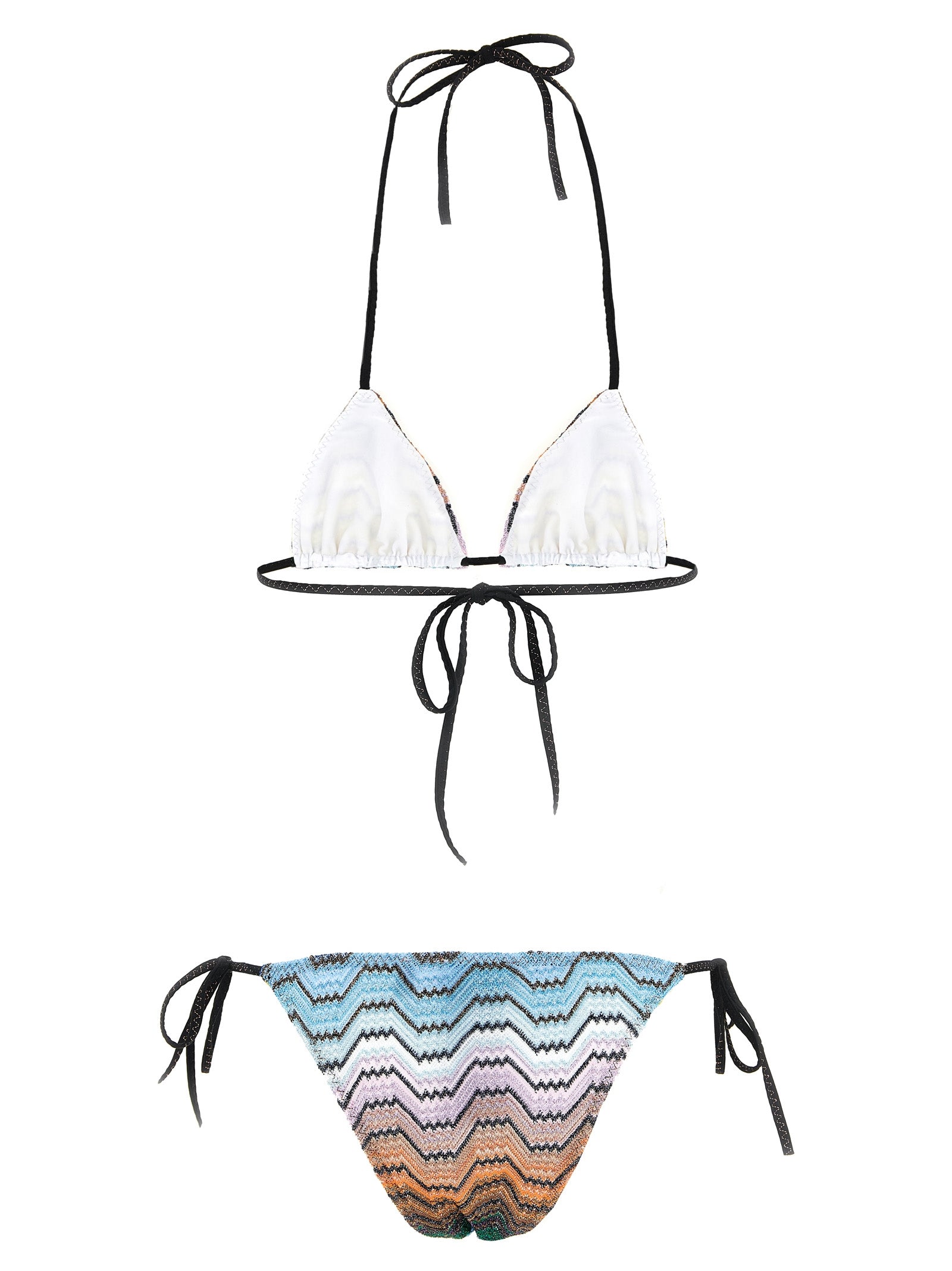Missoni 82% viscose bikini in multicolor — view 2