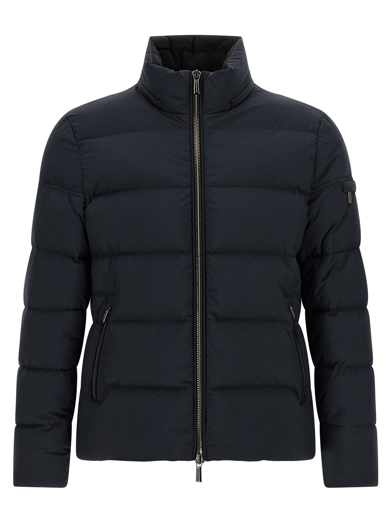 Moorer 90% wool down jacket in black — view 2