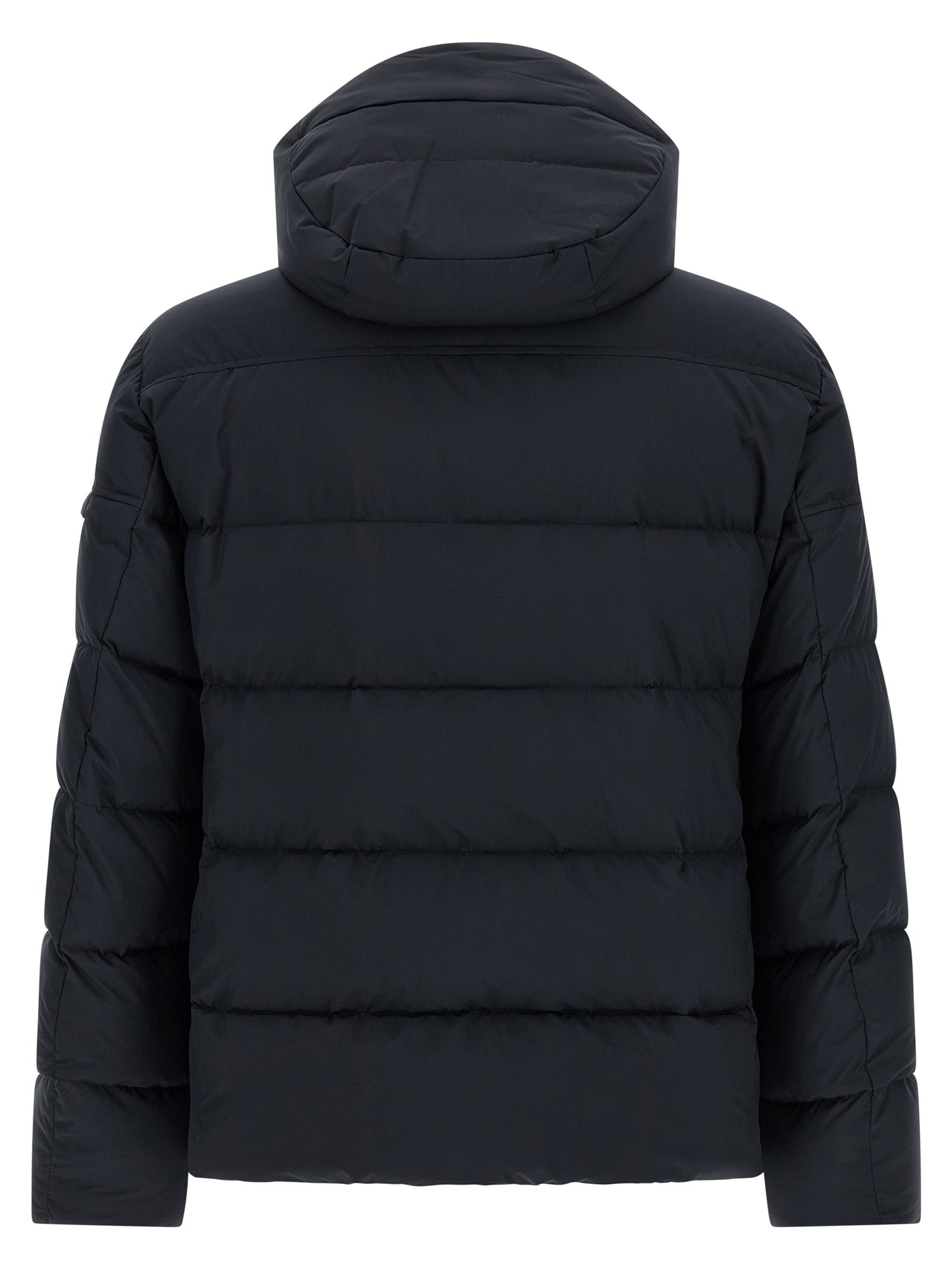 Moorer 90% wool down jacket in black — view 3