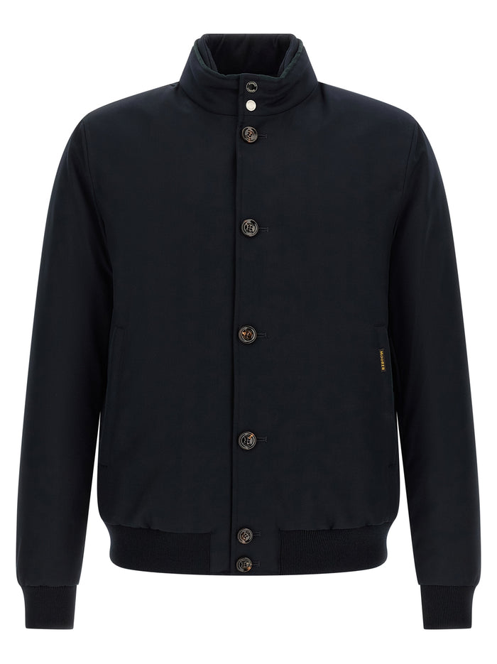 Moorer 90% wool jacket in blue