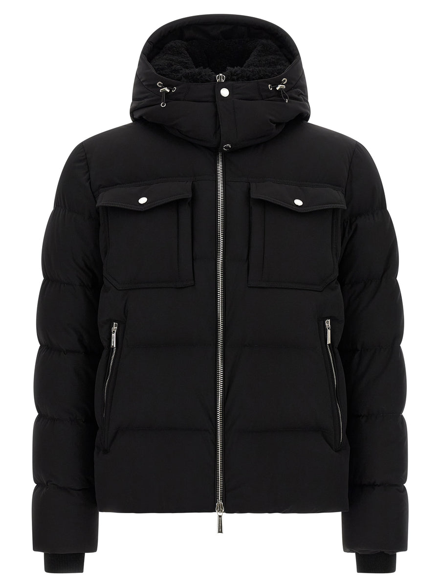 Moorer 90% Wool down jacket in black