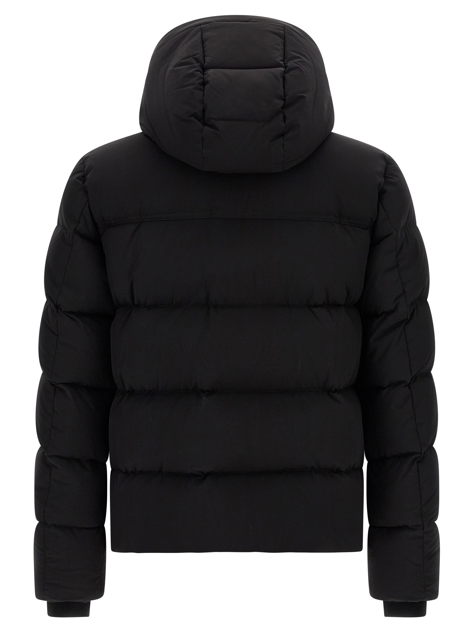 Moorer 90% Wool down jacket in black — view 3