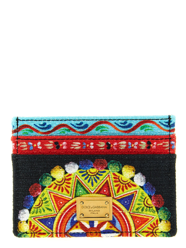 Dolce & Gabbana 47% Cotton card case in multicolor