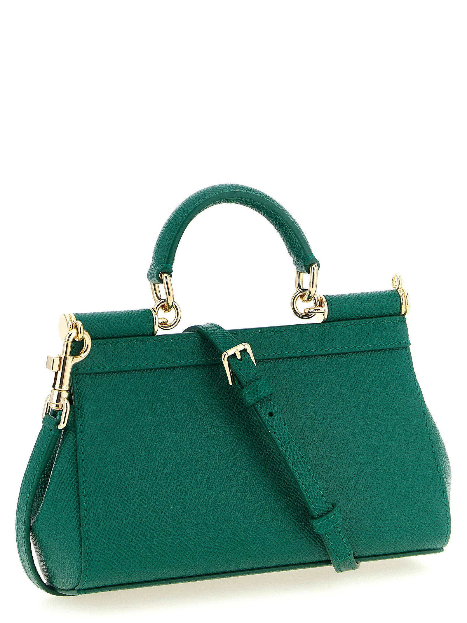 Bicolor Calfskin Handbag Bag