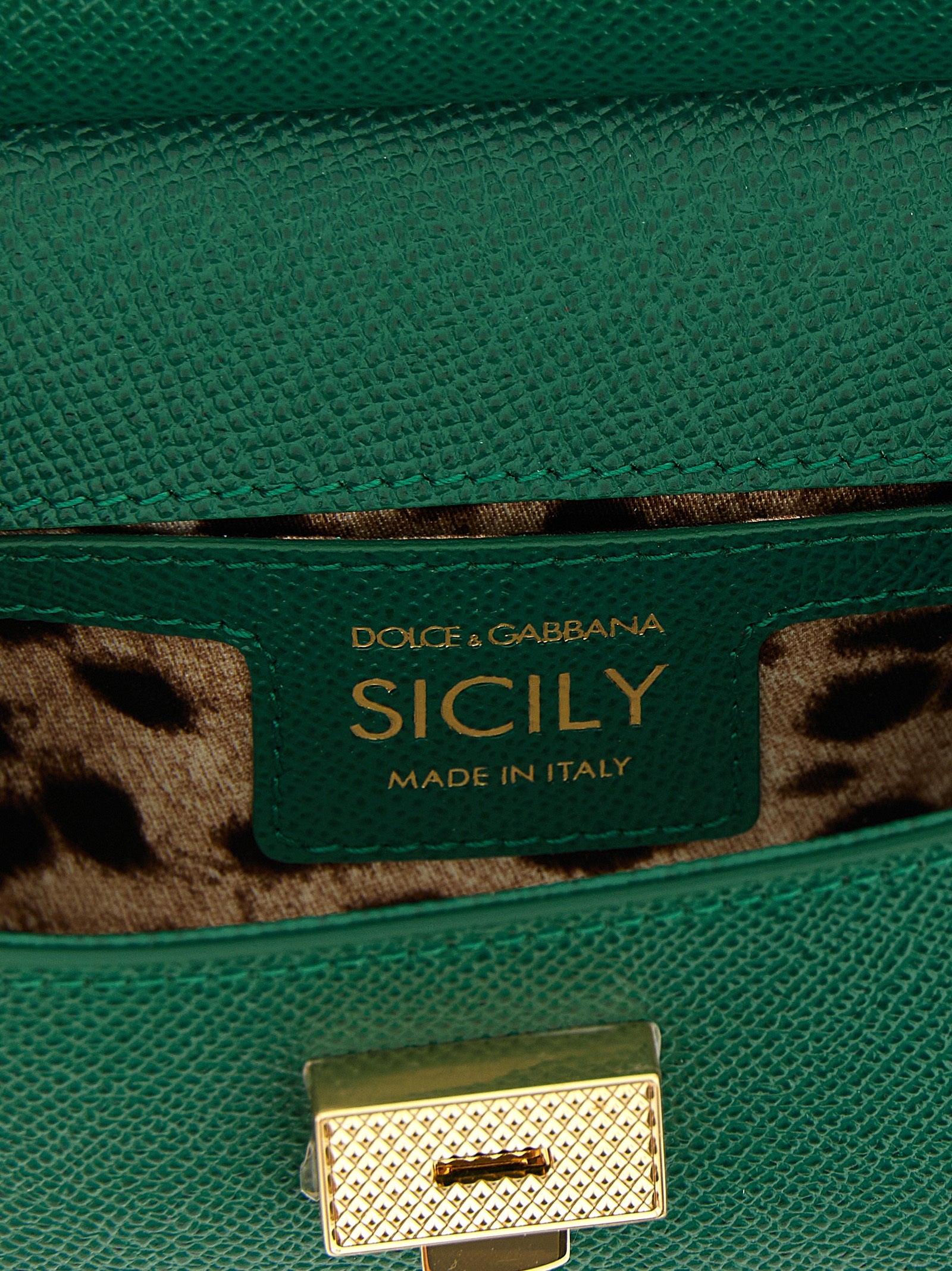 Bicolor Calfskin Handbag Bag