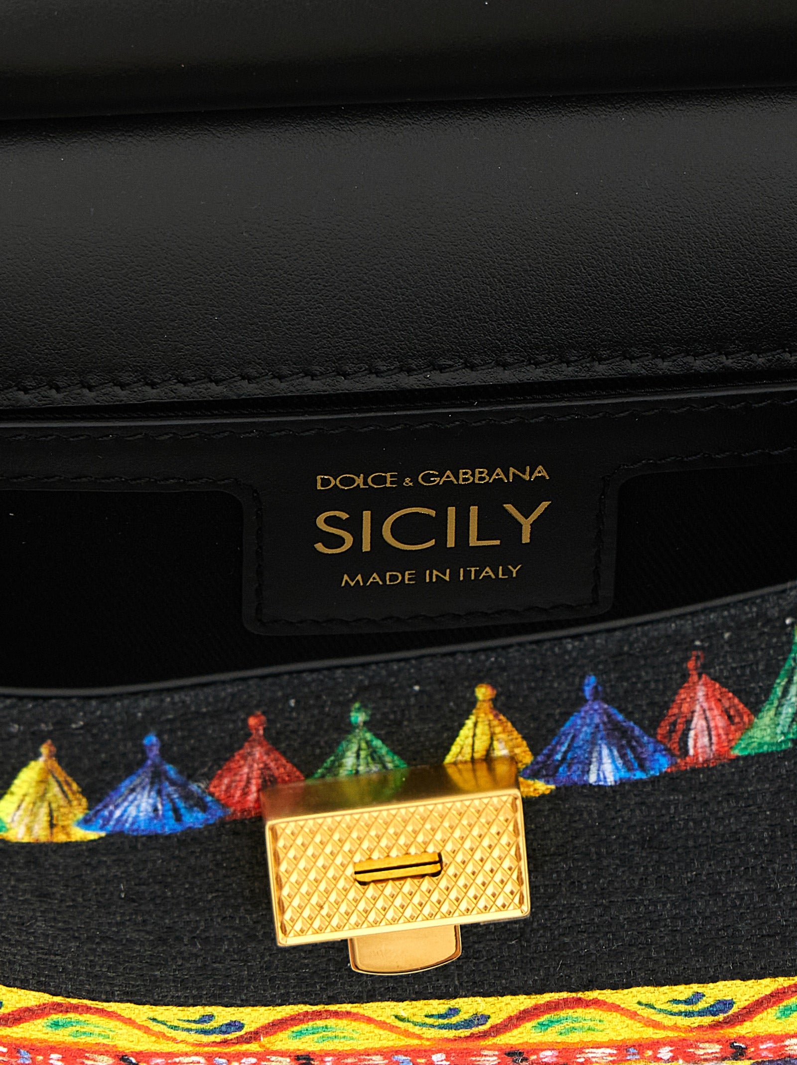 Multicolor Cotton Handbag Bag