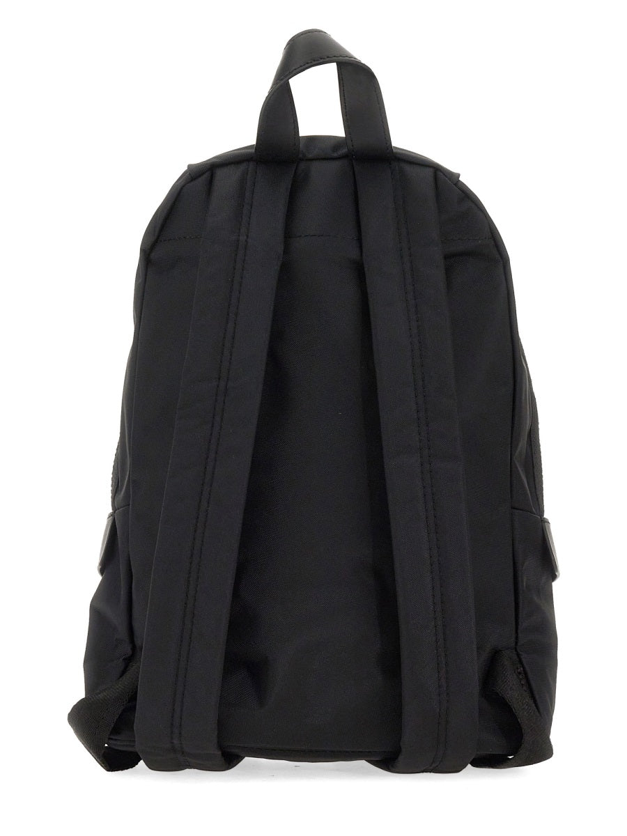 Backpack The Biker Medium Black Nylon Backpacks