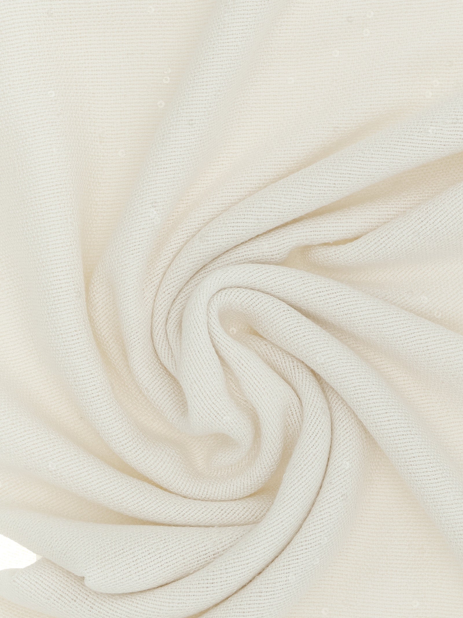 Brunello Cucinelli 70% cashmere scarf in white — view 3