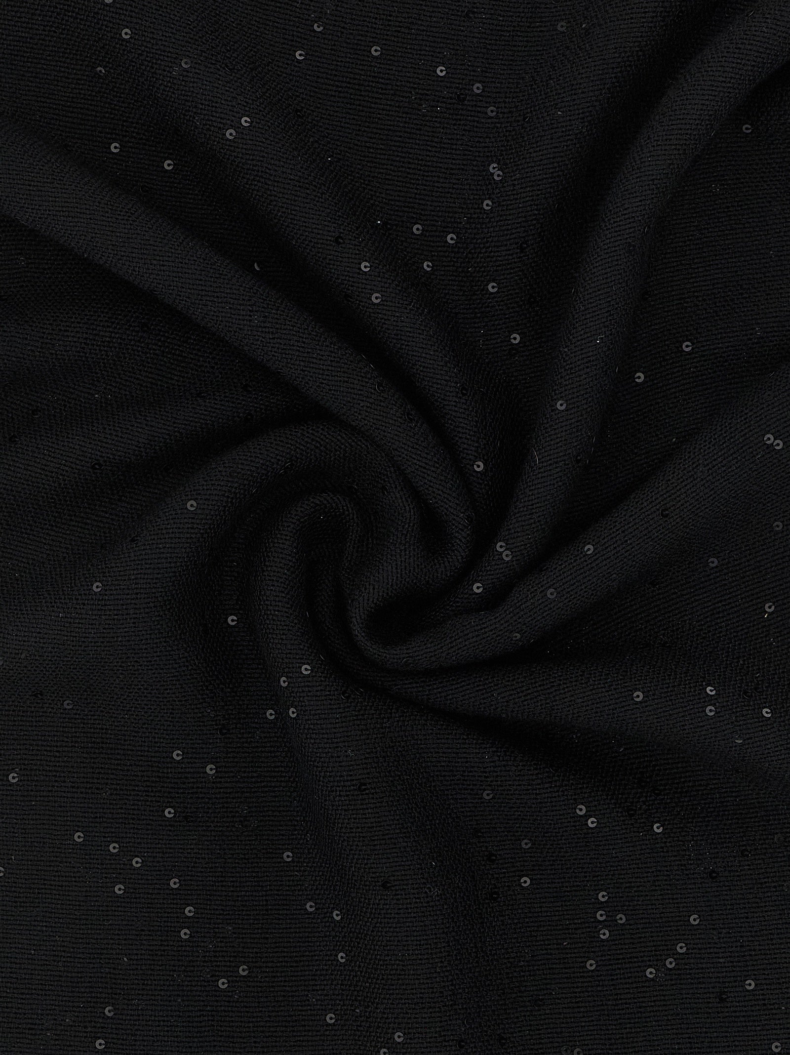 Brunello Cucinelli 70% cashmere scarf in black — view 2