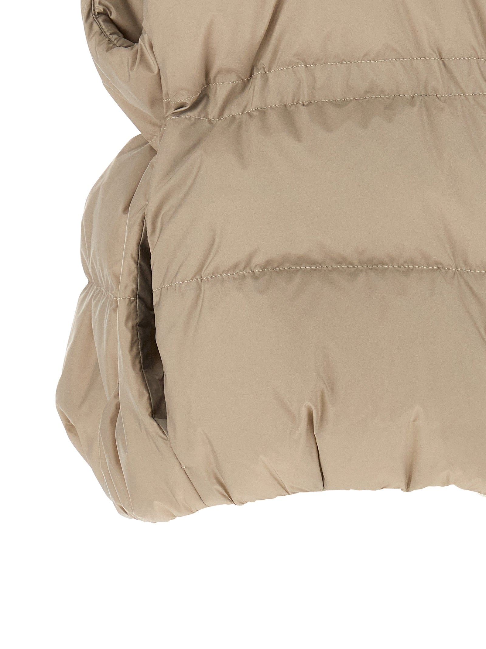 Brunello Cucinelli 100% Polyester vest in gray — view 4