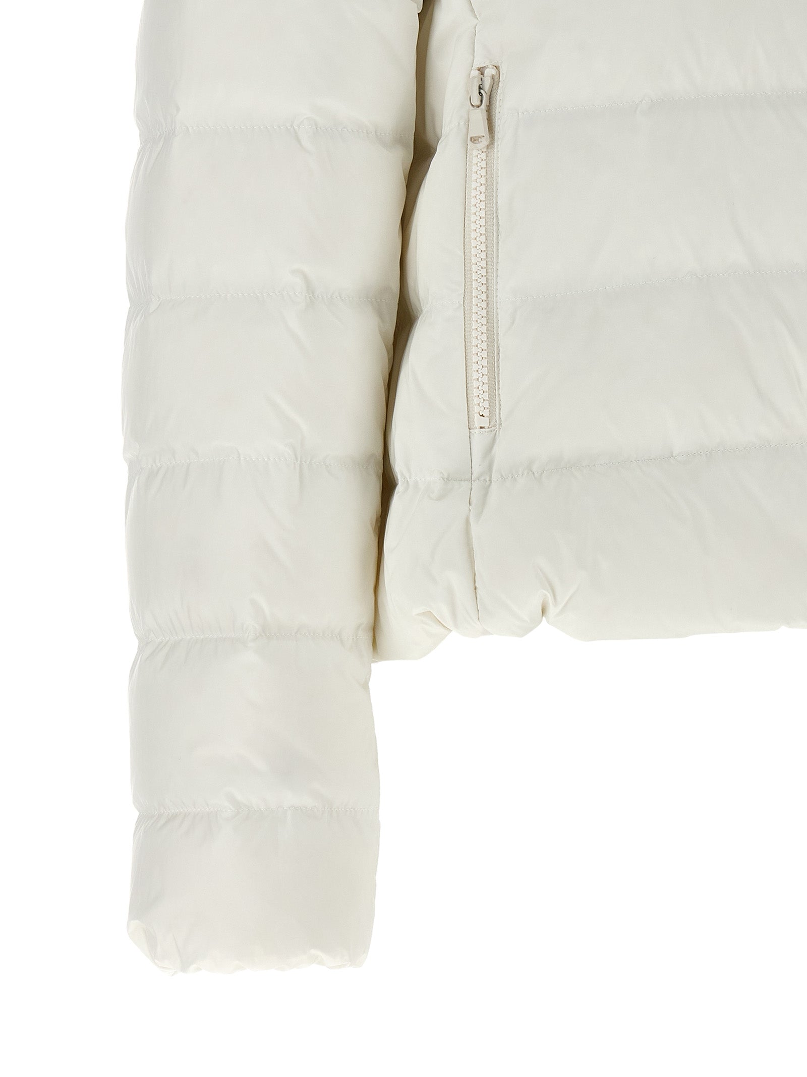 Brunello Cucinelli 100% Polyester down jacket in white — view 4