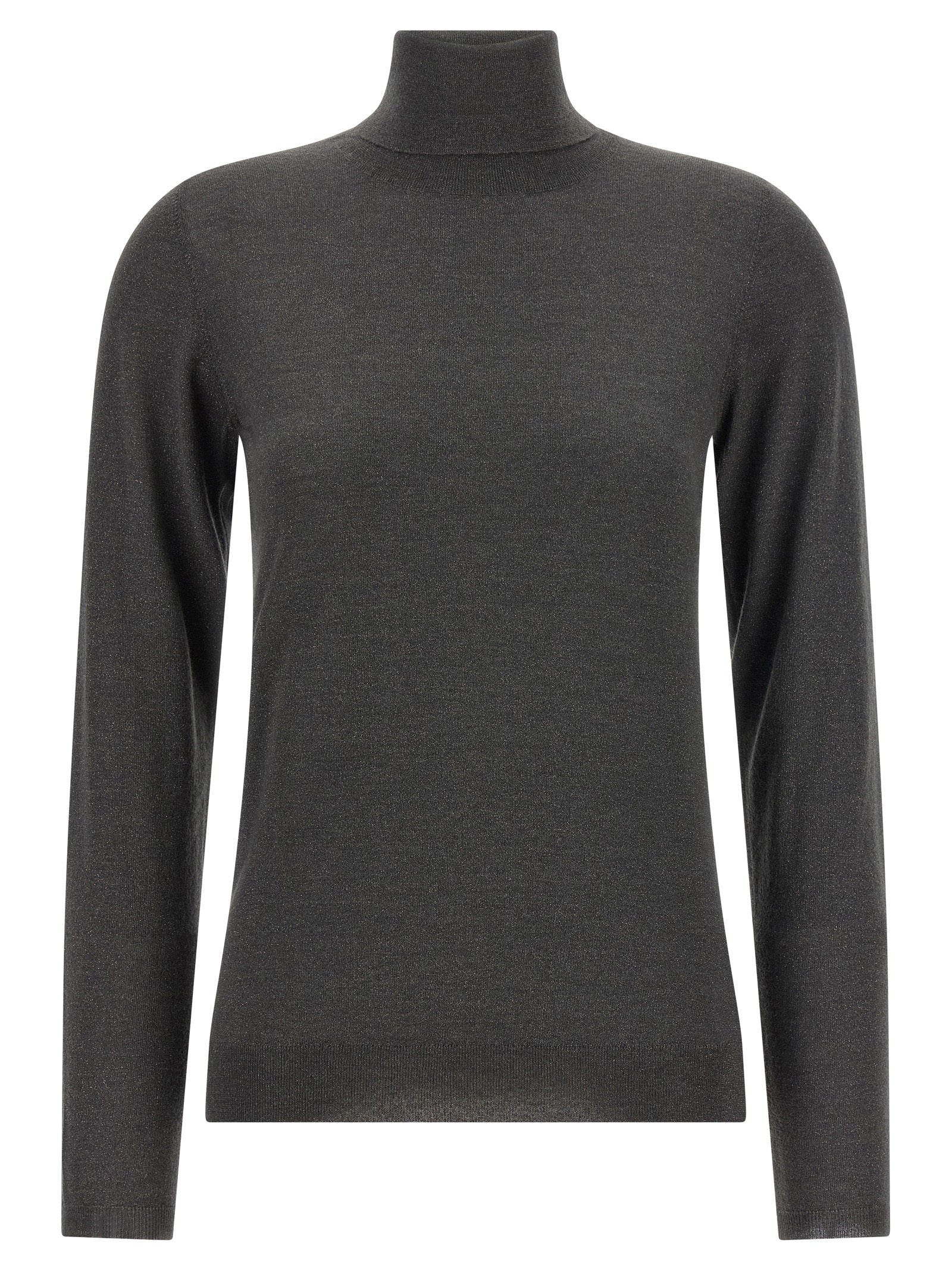Brunello Cucinelli 51% Cashmere turtleneck sweater in gray