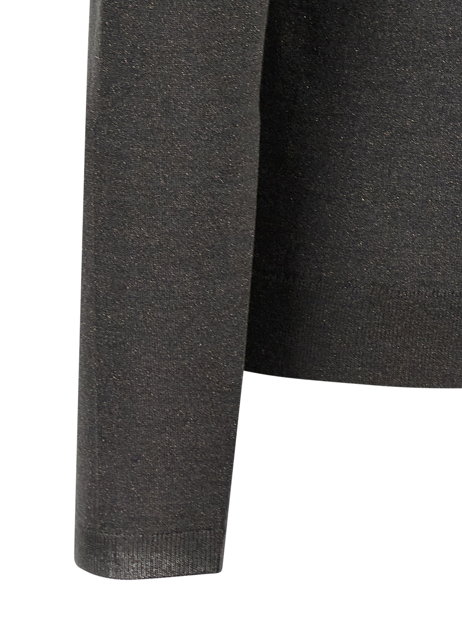 Brunello Cucinelli 51% Cashmere turtleneck sweater in gray — view 4