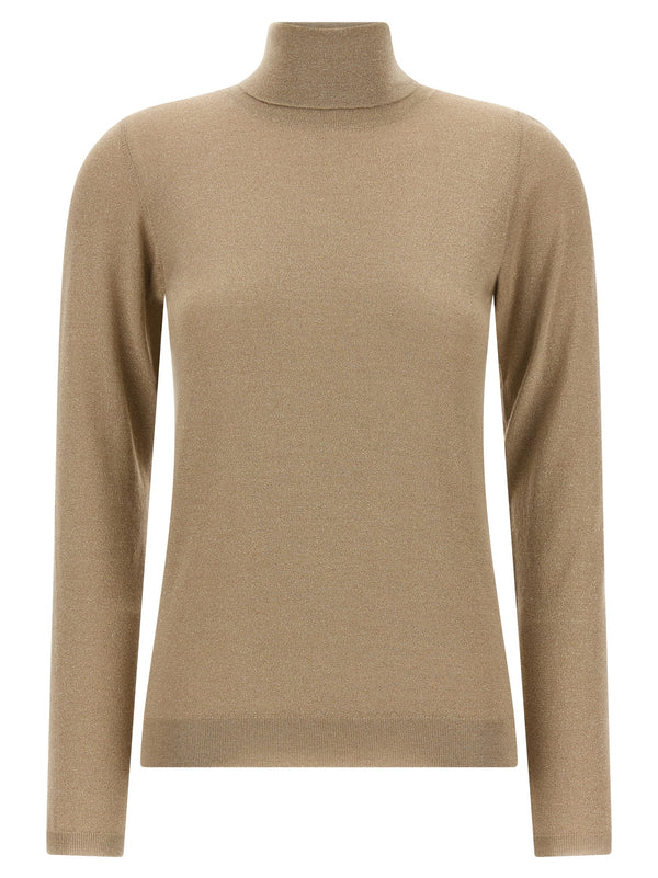 Brunello Cucinelli 51% Cashmere turtleneck in beige