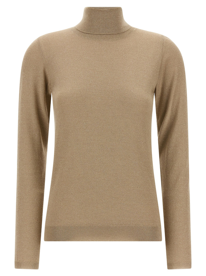 Brunello Cucinelli 51% Cashmere turtleneck in beige