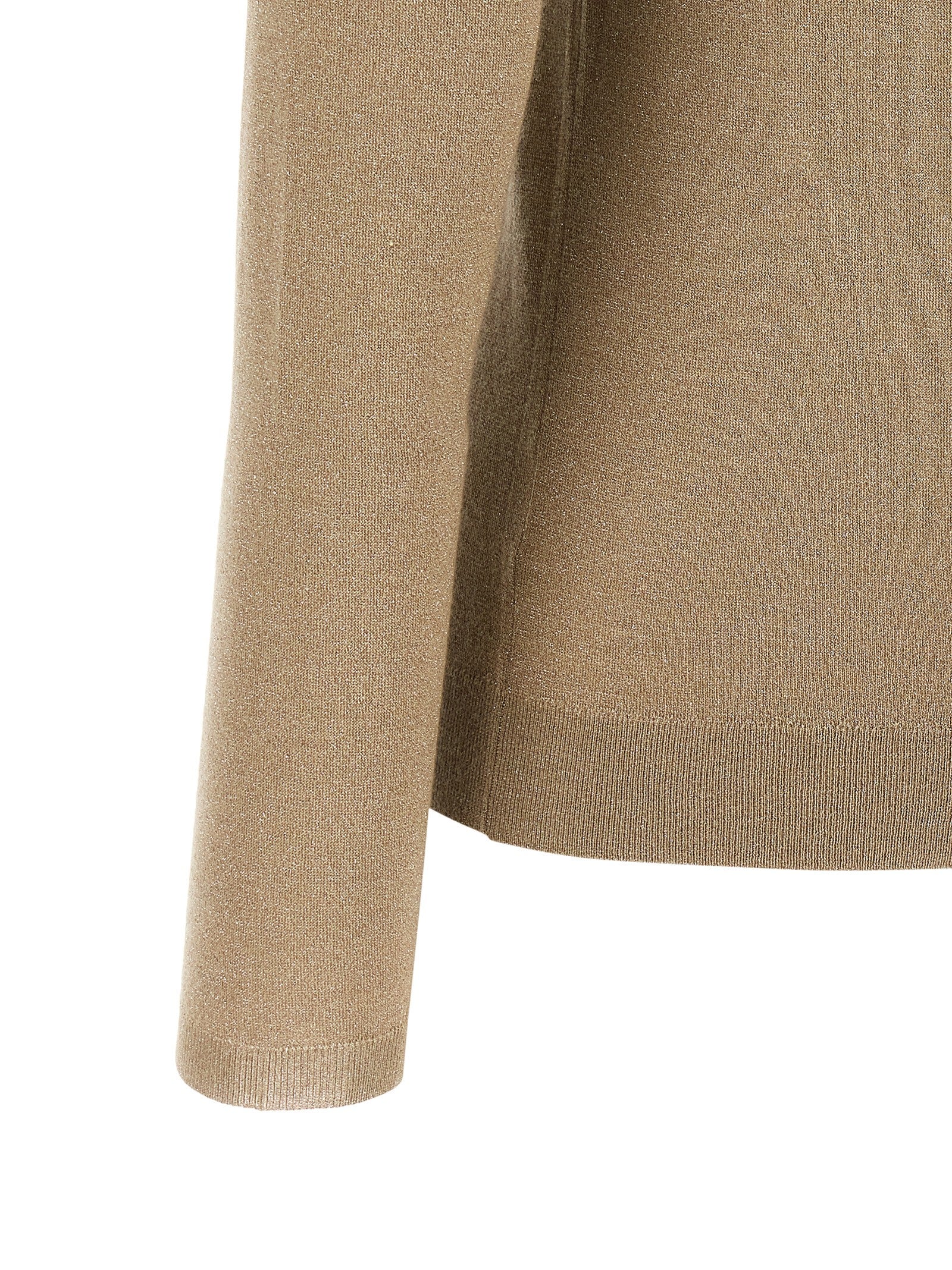 Brunello Cucinelli 51% Cashmere turtleneck in beige — view 4