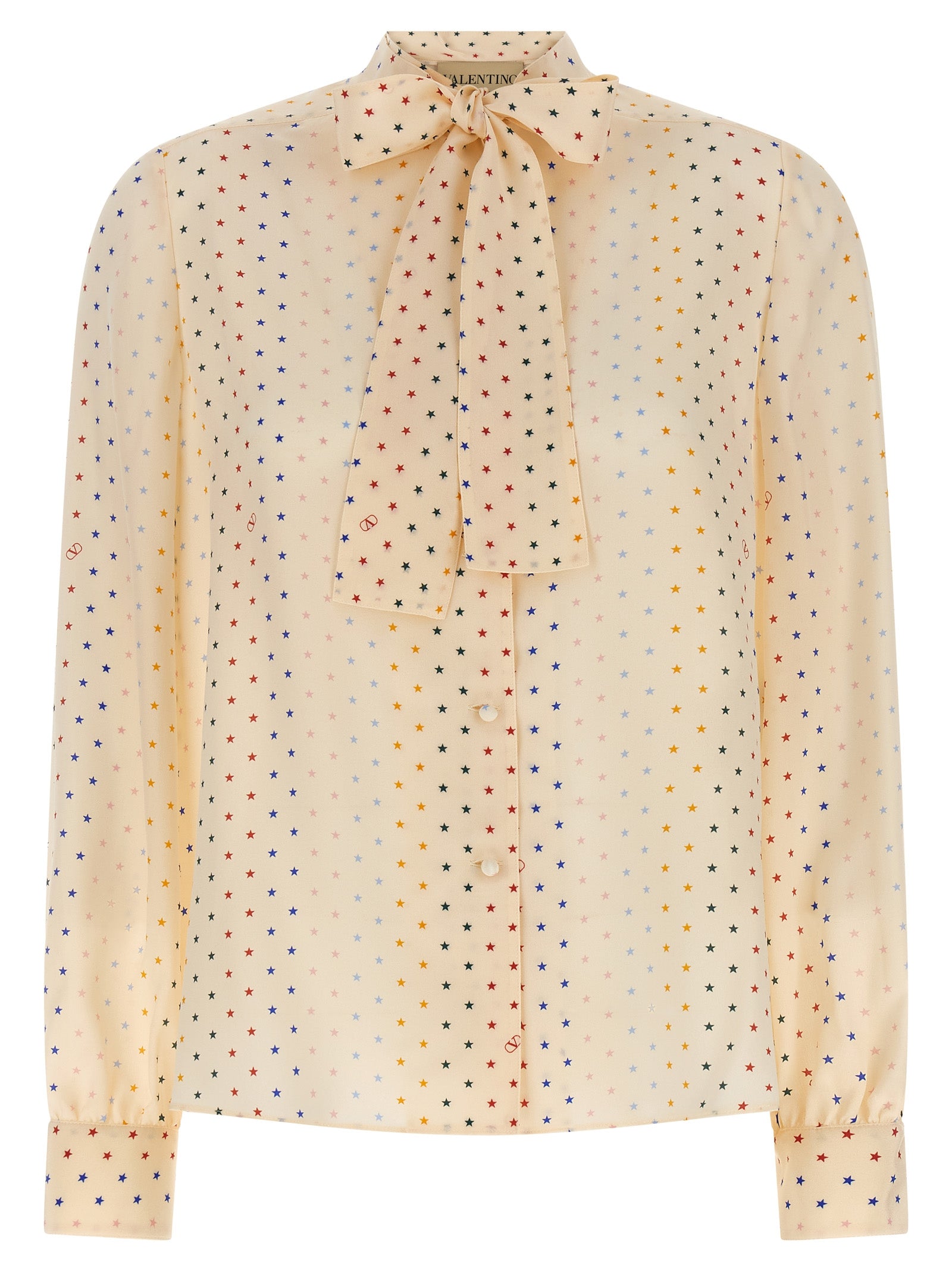 Valentino Garavani 100% Silk blouse in cream