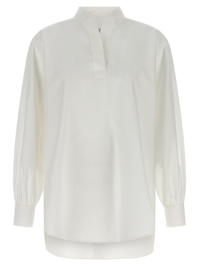 Valentino Garavani 100% cotton shirt in white