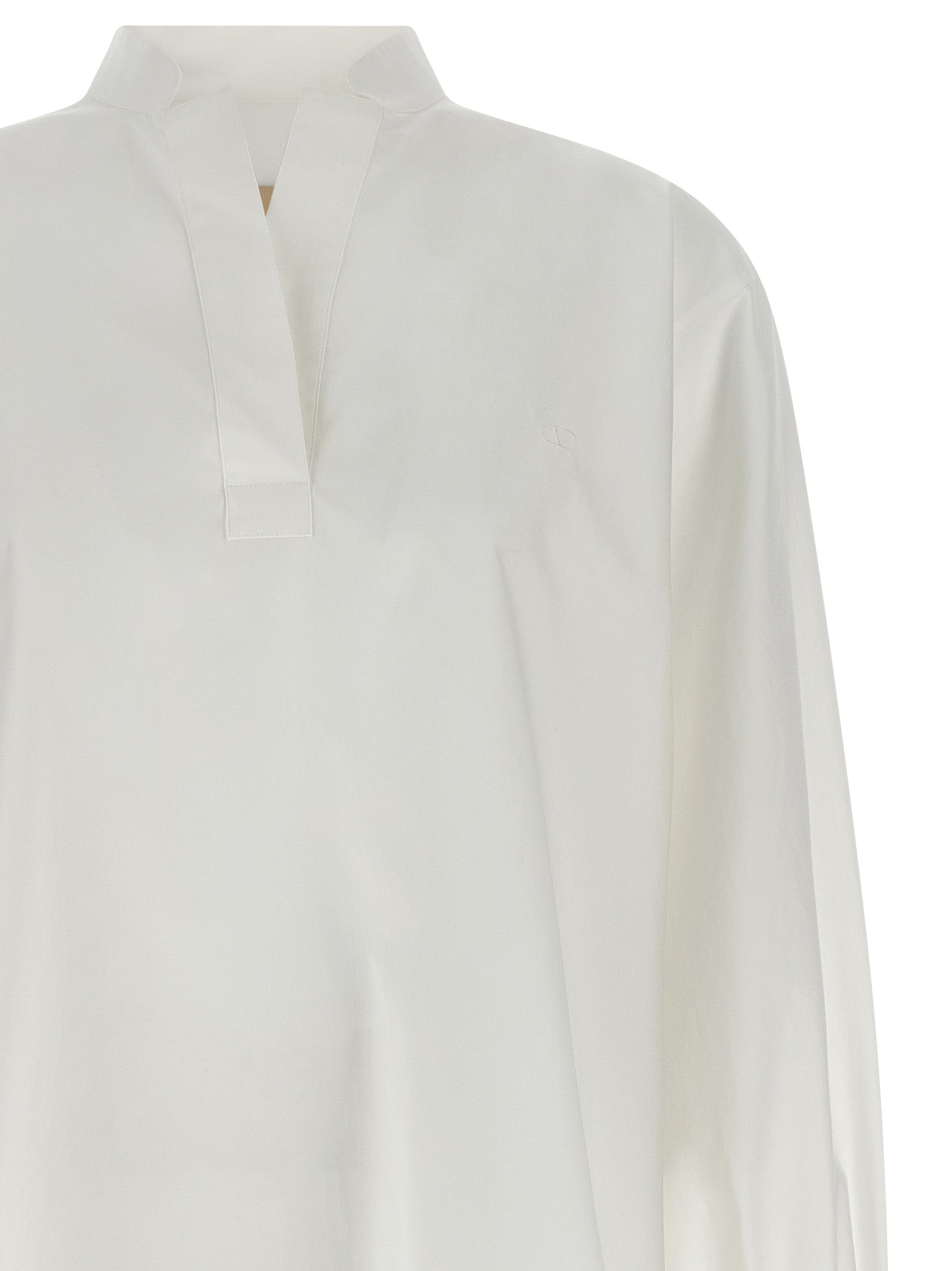 Valentino Garavani 100% cotton shirt in white — view 3
