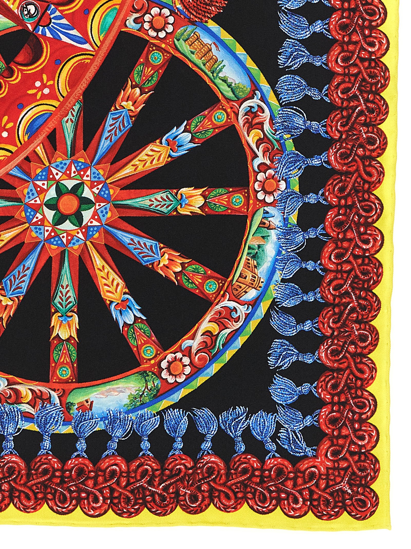 Dolce & Gabbana 100% Silk scarf in multicolor — view 2