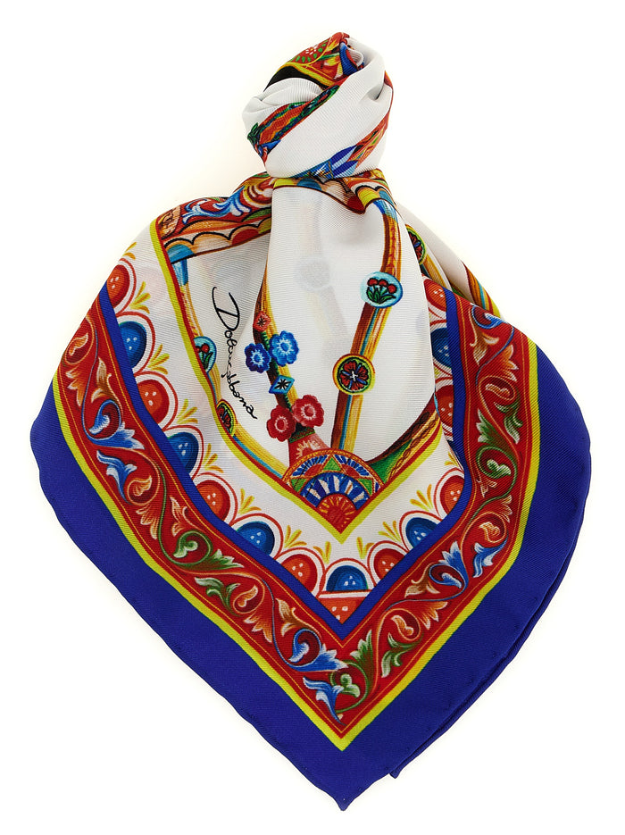 Dolce & Gabbana 100% Silk scarf in multicolor