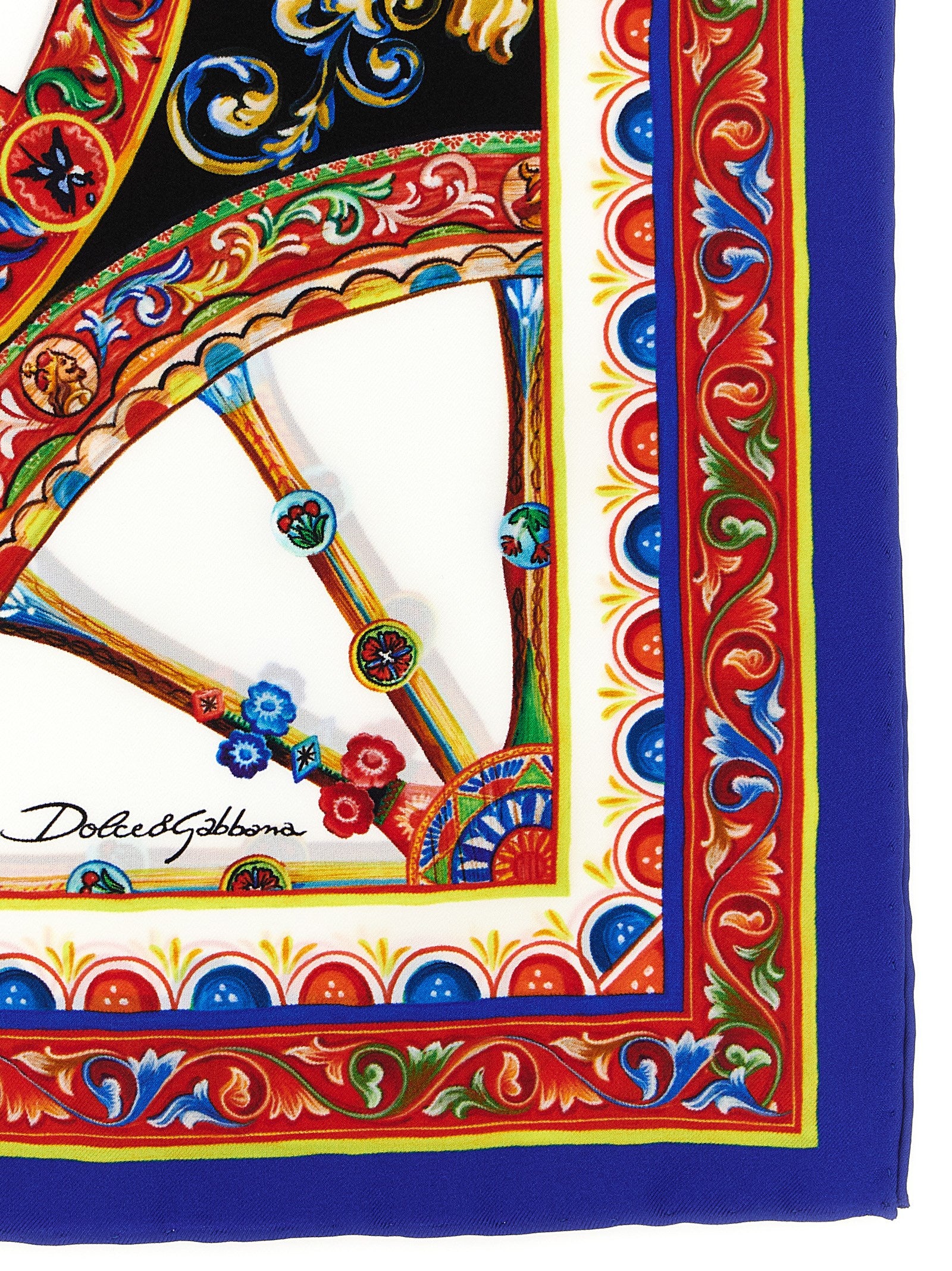 Dolce & Gabbana 100% Silk scarf in multicolor — view 2