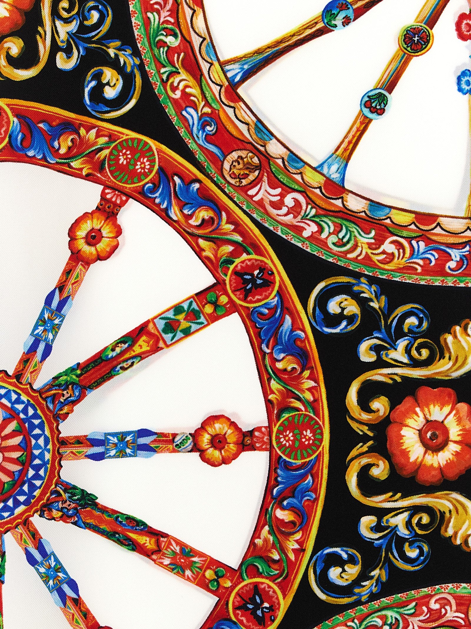 Dolce & Gabbana 100% Silk scarf in multicolor — view 3
