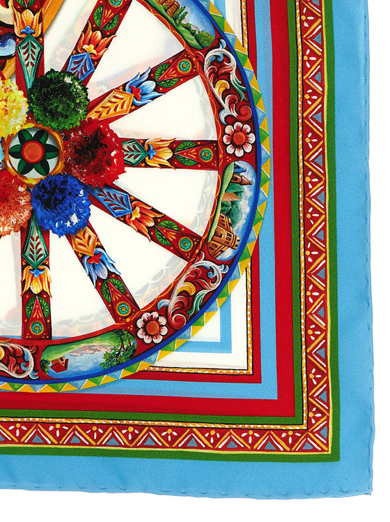 Dolce & Gabbana Carretto Scarf — Multicolor